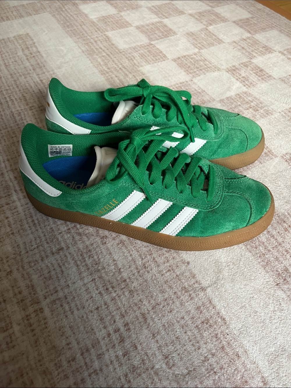 adidas Green Suede Gazelle